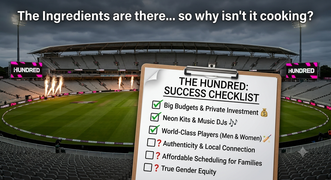 A Hundred Problems: Why English Cricket's Greatest Gamble is Still Misfiring