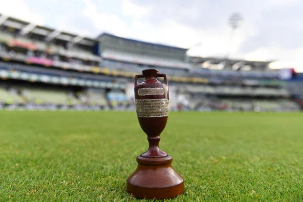 Image of the Ashes Urn on the grass