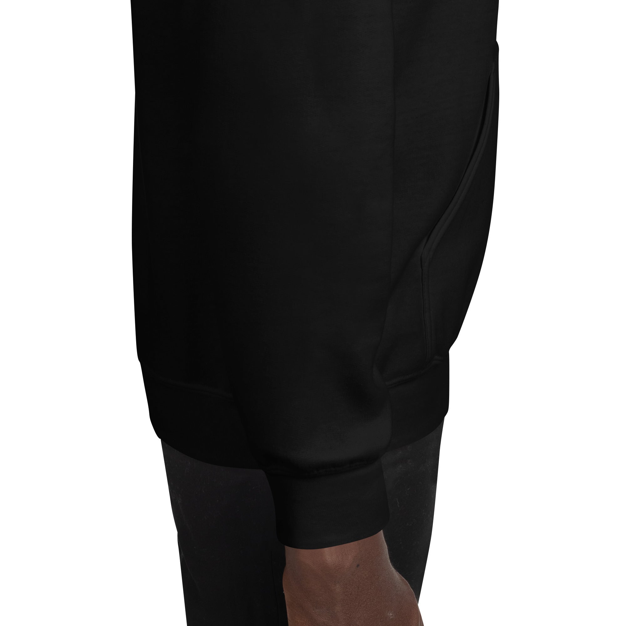 Black leggings worn by a person on a white background